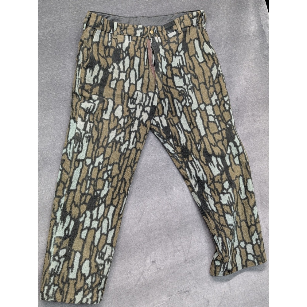 VTG Cabelas Pants Mens L Regular Real Tree Camo Goretex Whitetail Clothing USA